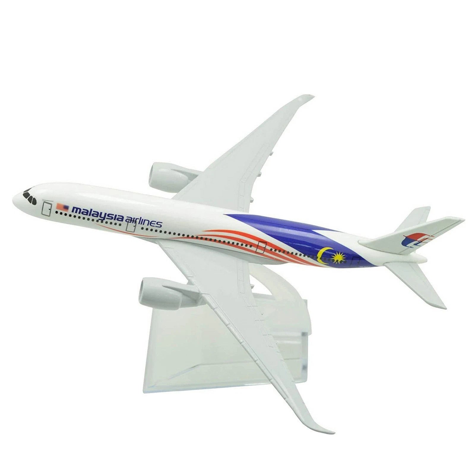 16cm 1:400 Alloy Metal A350 Malaysia Airlines Airplane Plane Model