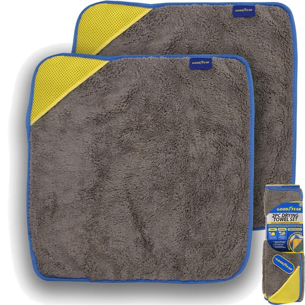 Goodyear Microfibre Valet Cloth Set