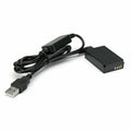 Power Charger Cable Ack-e12+dr-e12 Dummy Battery Charger For Canon