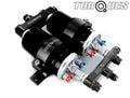 Twin Sytec OTP 044 Fuel Pump Aluminium Assembly AN-8 Out , AN-10 In