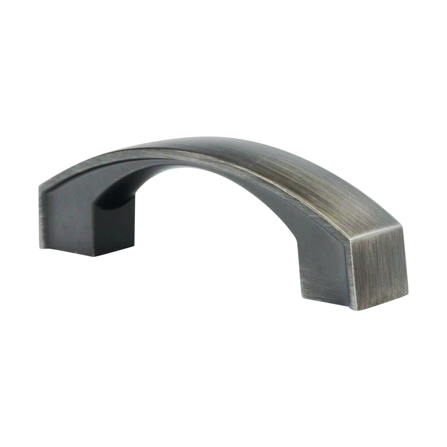 Bow Arch Style 3" Antique Nickel Kitchen Cabinet Dresser Pull Handle
