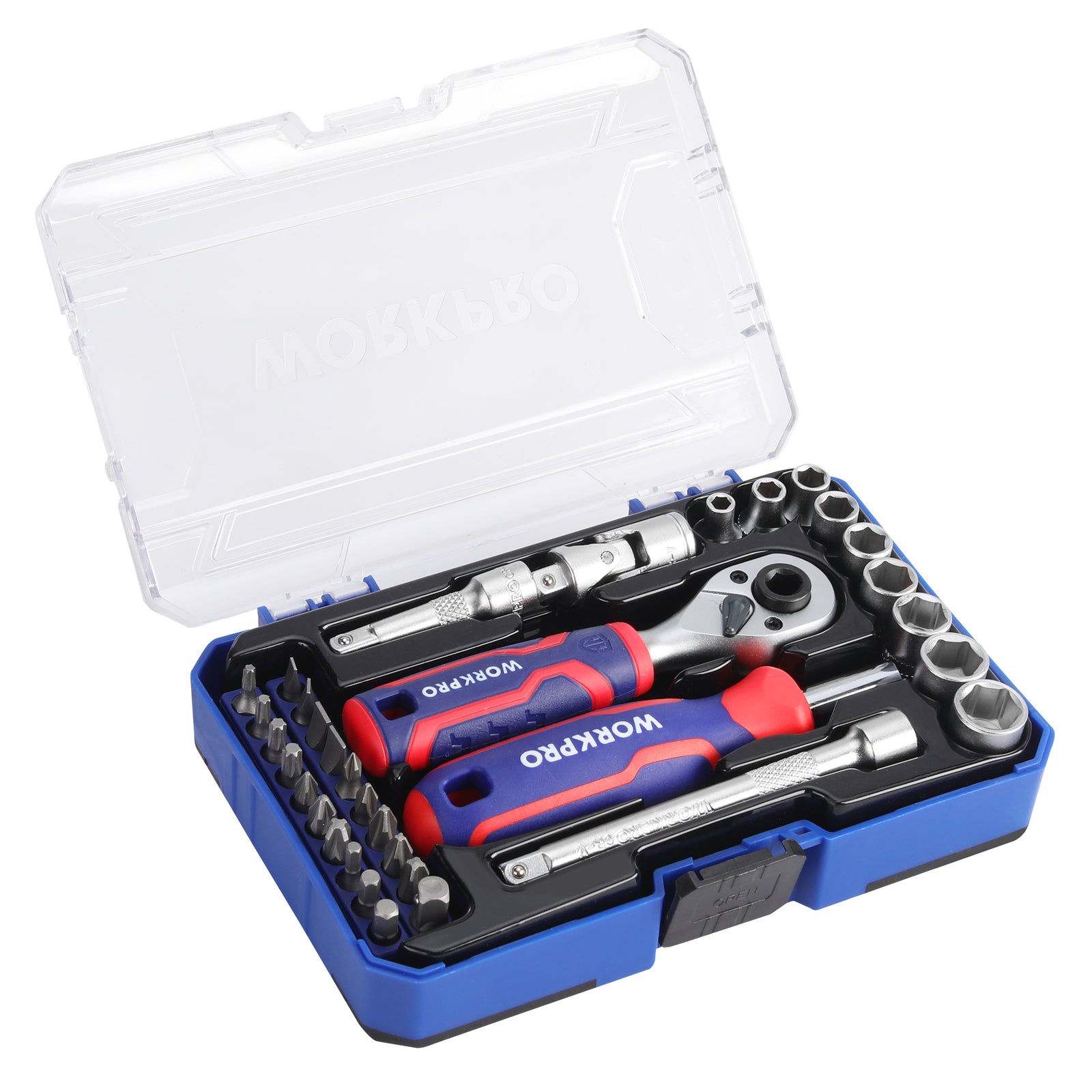 34-Piece 1/4" Drive Master Socket Set