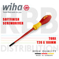 Wiha 36538 Screwdriver Torx SlimFix T20 Head 1000v VDE Electrician SoftFinishOpe