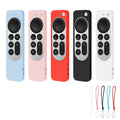 Silicone Sleeve Protective Case Cover For Apple Tv 4k 2021 6th Remote