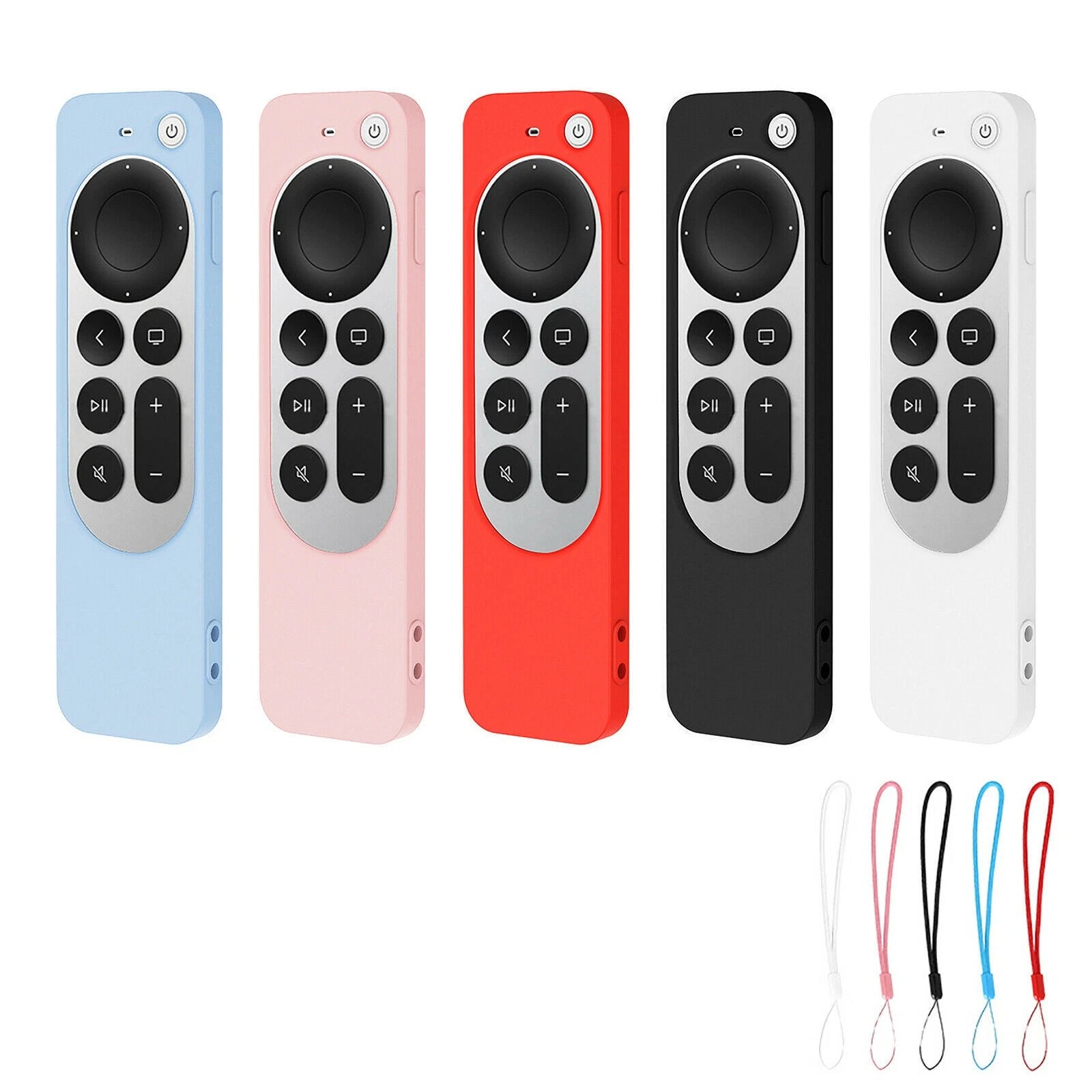 Silicone Sleeve Protective Case Cover For Apple Tv 4k 2021 6th Remote