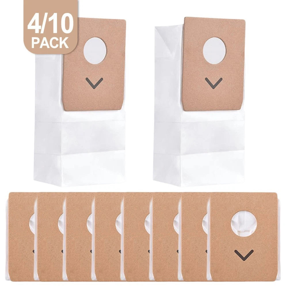 10 Pack 3l Dust Bags For Eureka Stylus For Elite Nec490bl Cordless