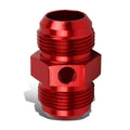 16an An16 Male Union 1/8" Npt Side Port Red Aluminum Anodized Fitting