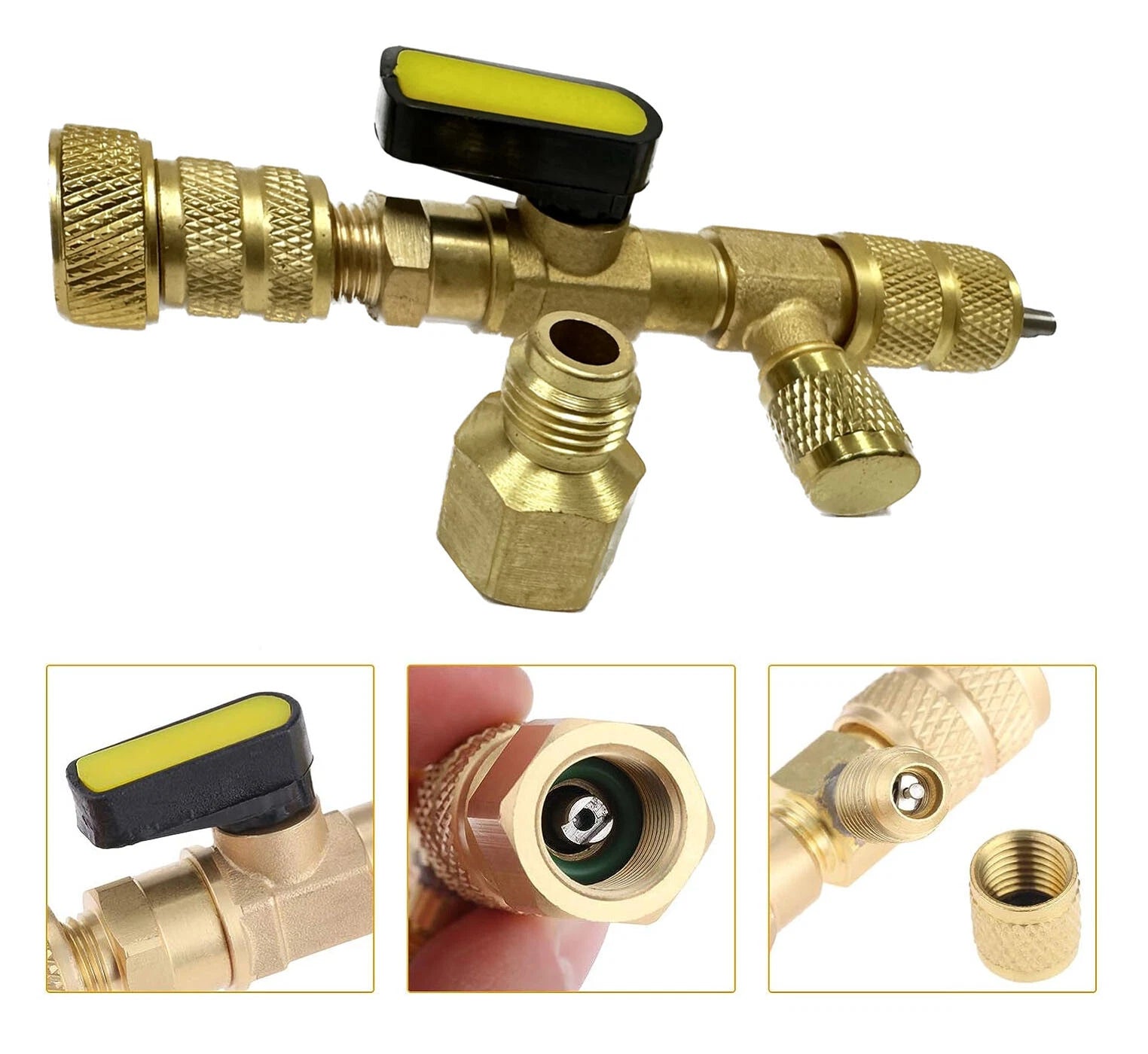 Hvac R410a Schrader Valve Core Remover & Installer Ac Tool 1/4" &