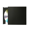 Slim External Cd Dvd Rw Drive Usb 2.0 Writer Burner Player Black For