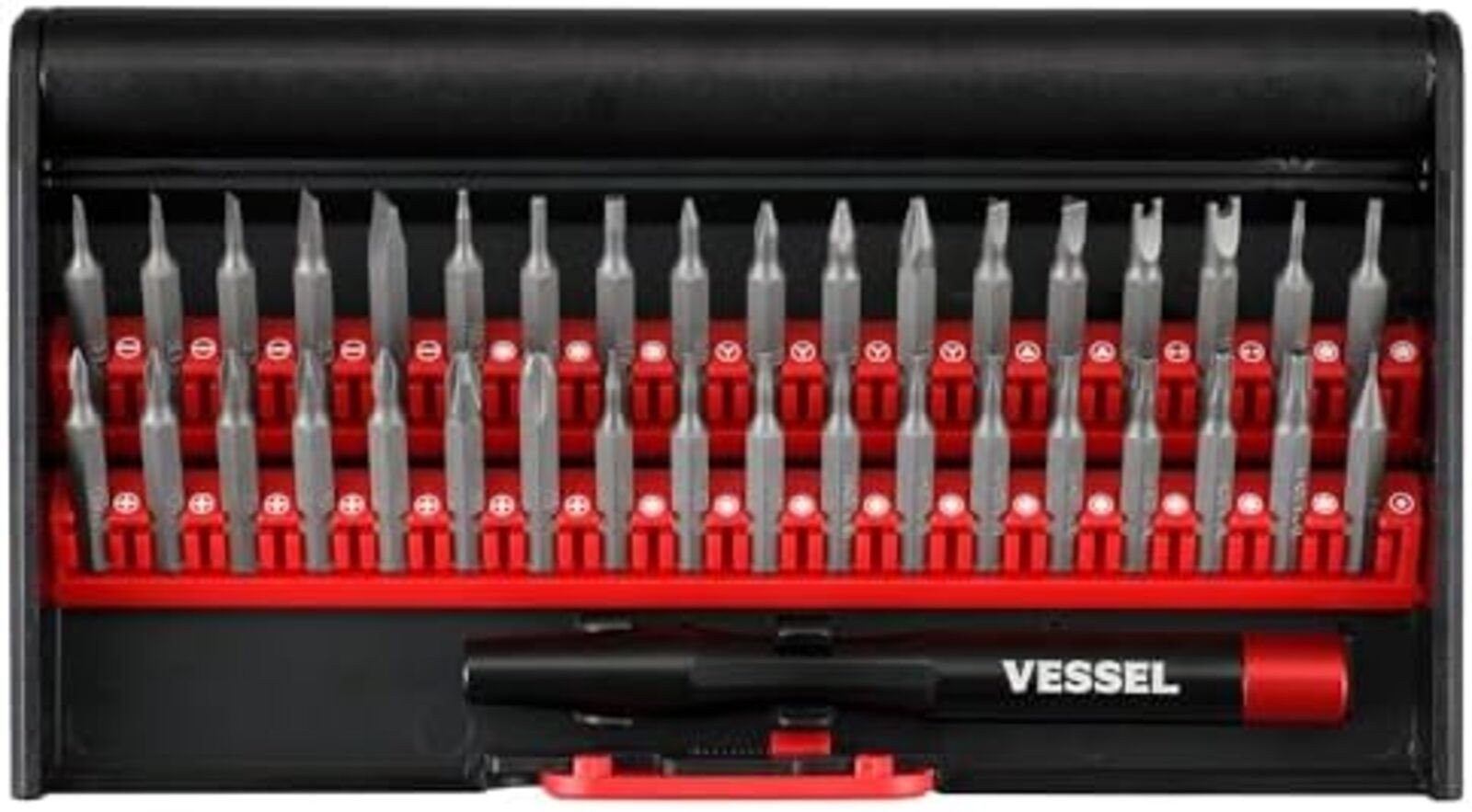 VESSEL Precision Screwdriver Bit Set