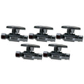XFITTING 1/2" PEX A Valve 5 Pack