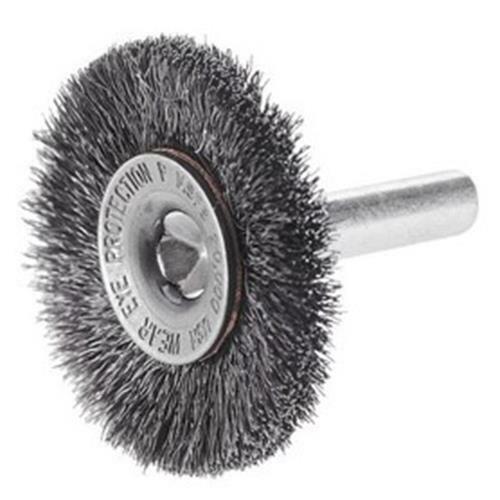 2" Crimped Carbon Steel Wire Wheel Brush 1/4" Shank by Unbranded