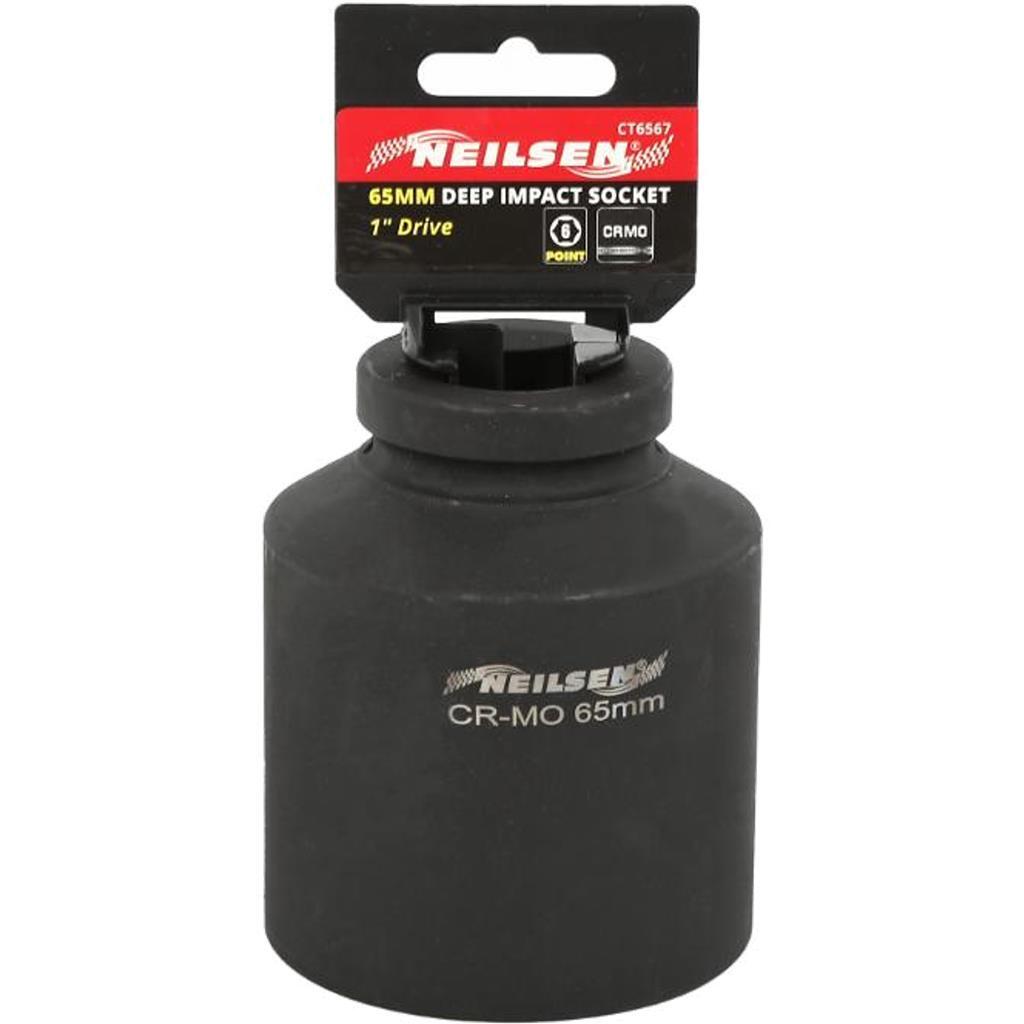 Neilsen 1" Drive Standard Deep Impact Socket