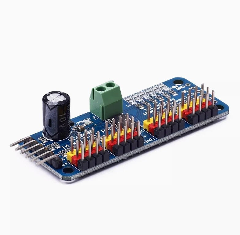 PWM Servo Driver 16-Channel 12-bit I2C PCA9685 for Arduino Raspberry
