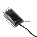 Car For Caravan Led Digital Monitor Volt Meter Display Battery Gauge