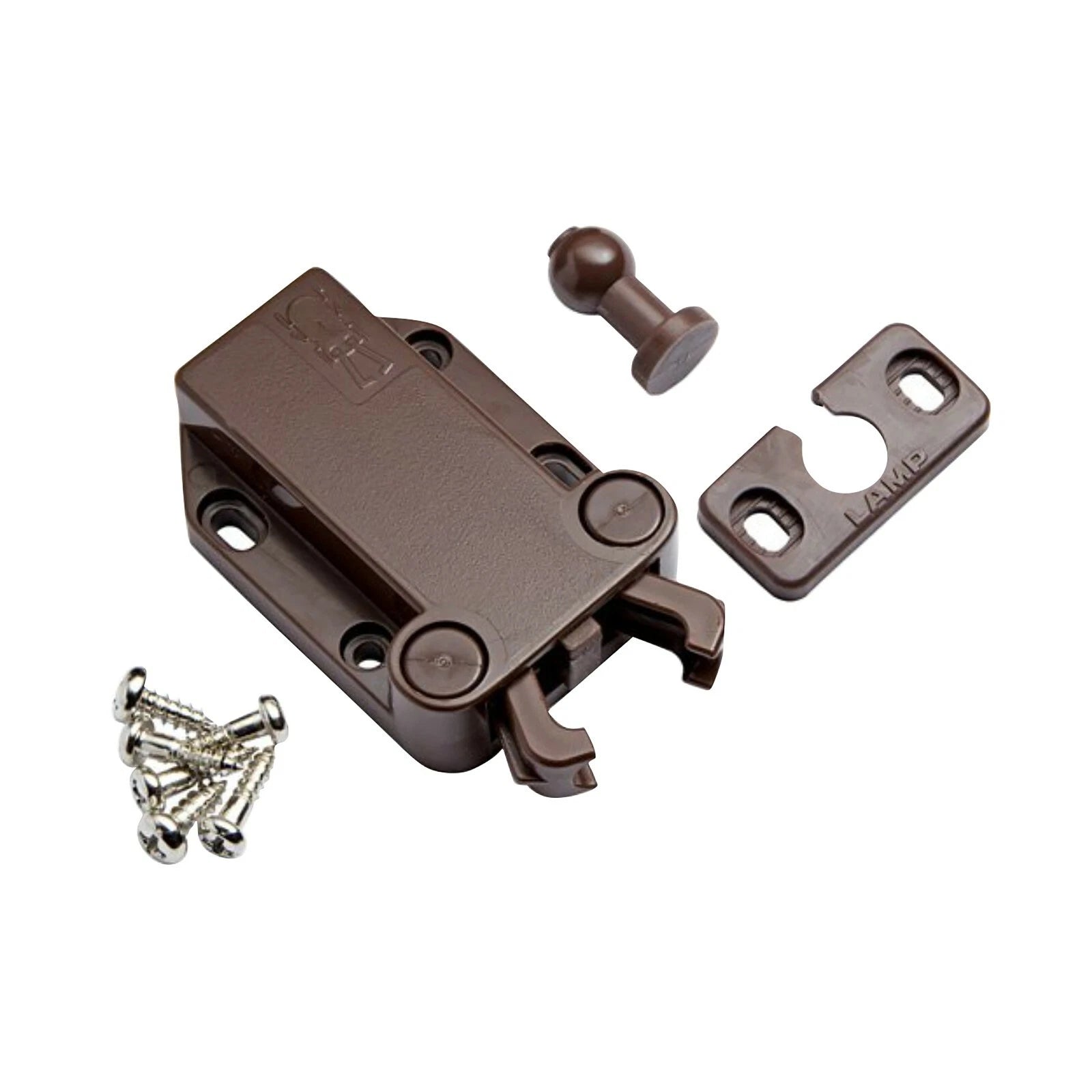 2 Pack Sugatsune Lamp Non-magnetic Touch Latch Safe Push Latch Brown