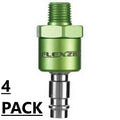 4 Legacy Flexzilla High Flow Ball Swivel Plug Air Fitting 1/4" Mnpt