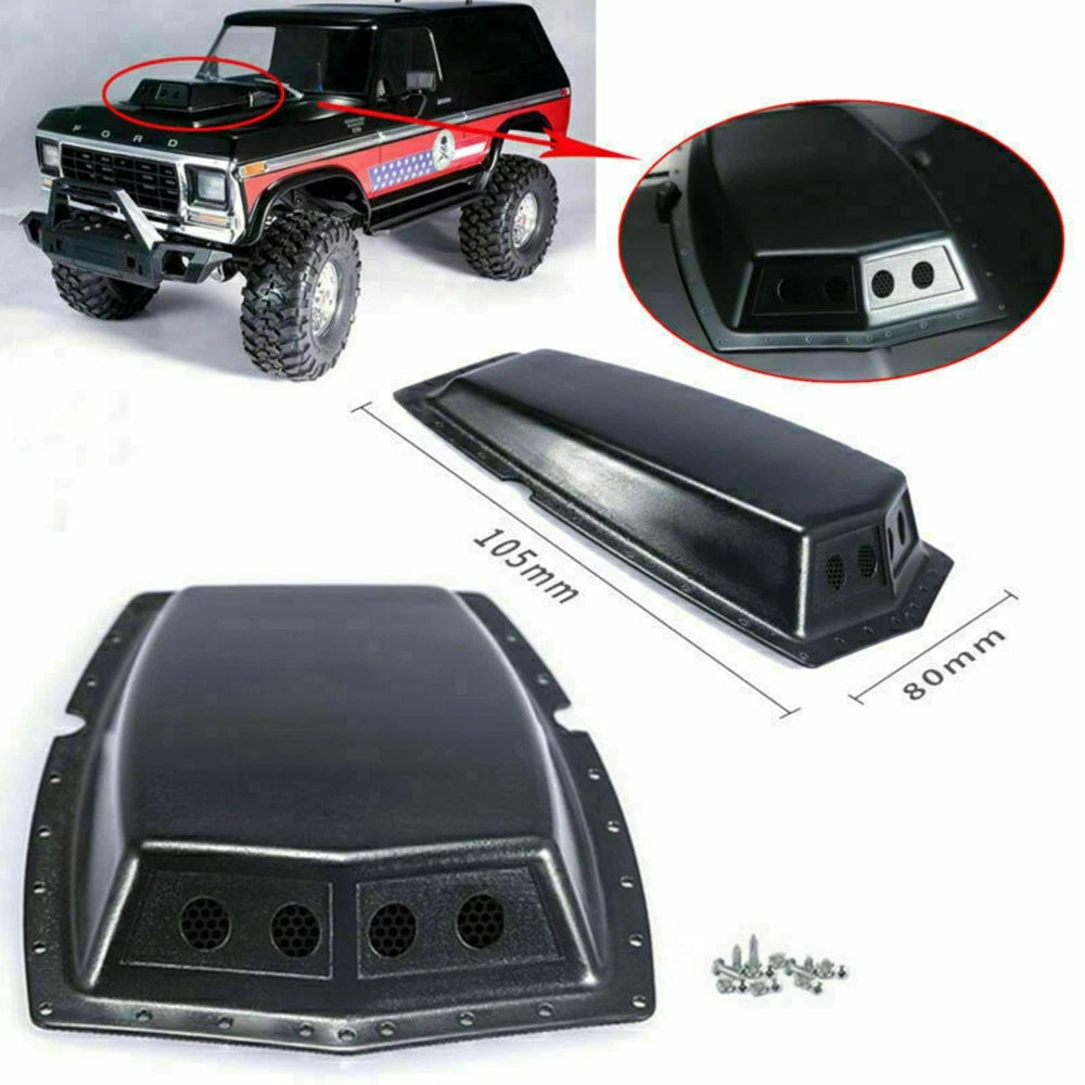 1/10 Rc Car Simulation Hood Intake Air Vent For Traxxas Trx4 Bronco