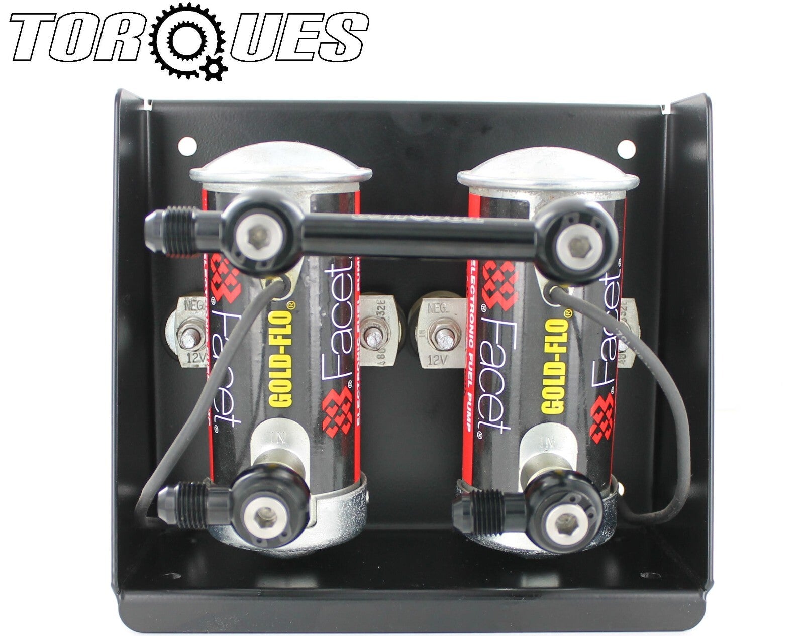 AN -6 (6AN AN6) Twin Facet Twin Feed Red Top Fuel Pump Manifold