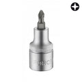 Force / King Tony S2 Steel 3/8" Dr. Phillip Slotted Flat Socket Bits