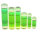 Cylindrical Spirit Level Bubble Vial - Various Sizes (25 Pack)
