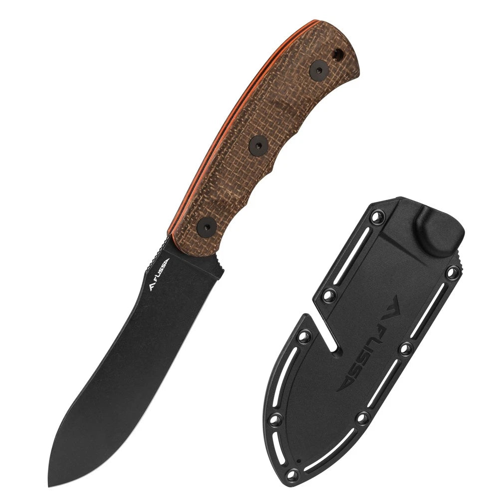 Flissa Fixed Blade Knife 4.7" Full Tang Hunting | Built Supply Co