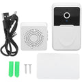 Wireless Wifi Video Doorbell With Two Way Audio Hd Camera Night