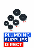 Rubber Tap Washers Assortment - 3/8" to 3/4"