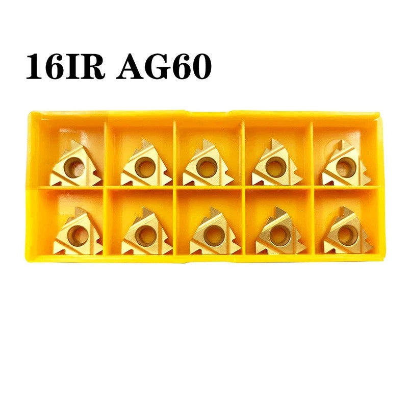 Snr0013m16 Cnc Internal Thread Boring Bar + 16ir Ag60 Carbide Inserts