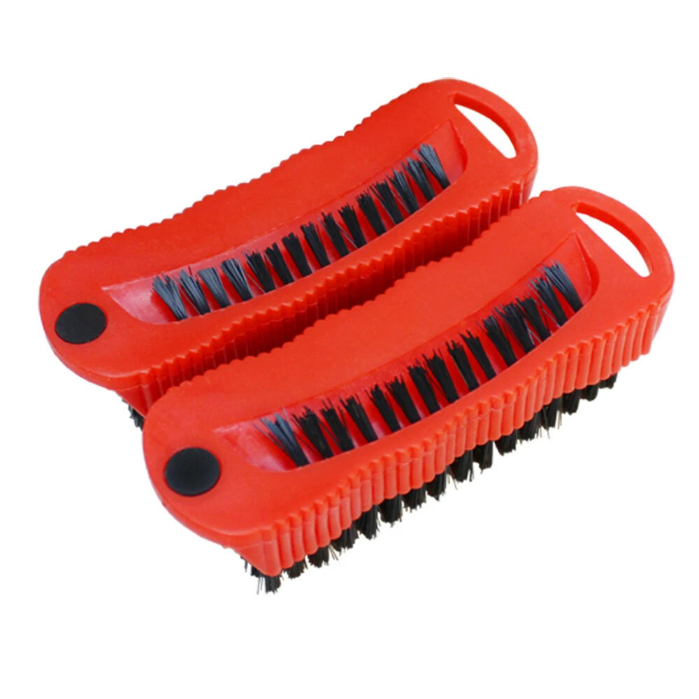 Double Sided Fingernail Brushes For Scrubbing Cleaning With Magnet