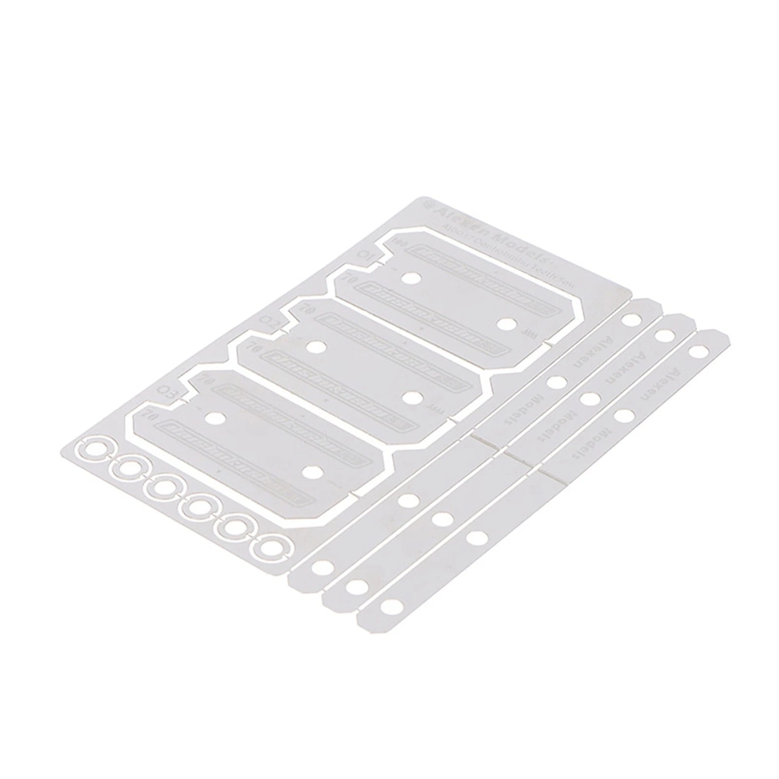Stainless Steel Etching Saw Blade Model Plate Cutting Separating Tool