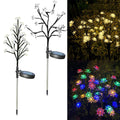 Solar Garden Lights 2 Pack For Patio Pathway Outdoor Lighting Warm