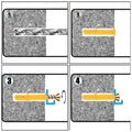 Expansion Anchors With M6 Nylon Screws For Wood And Drywall Projects