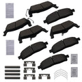 Front & Rear Brake Pads Set for Ford F-150 2004-2008/Lincoln Mark LT