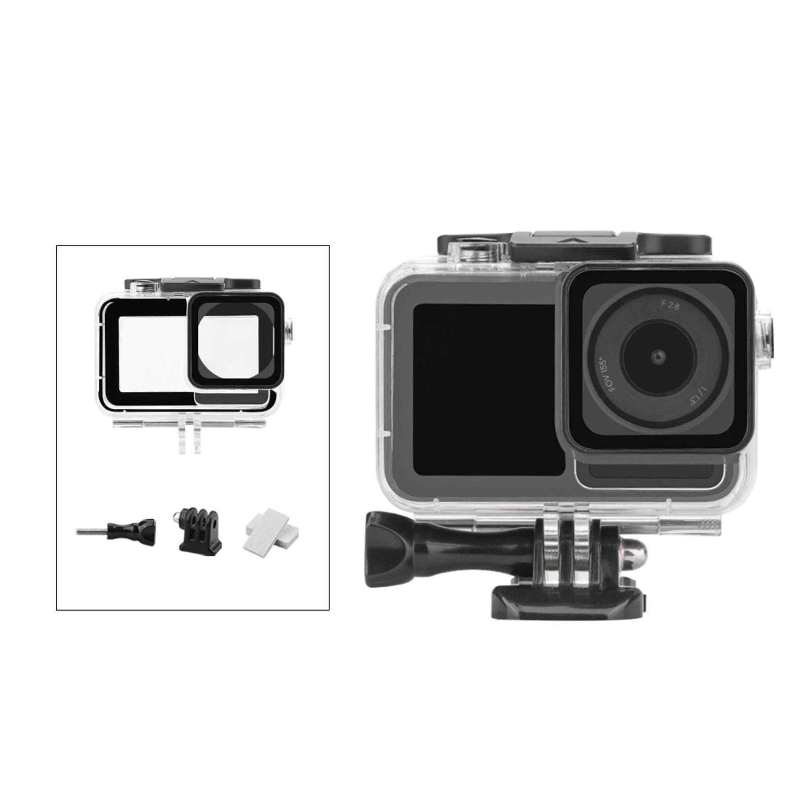 Diving 40m Waterproof Case Protective Housing Touch Cover For Dji