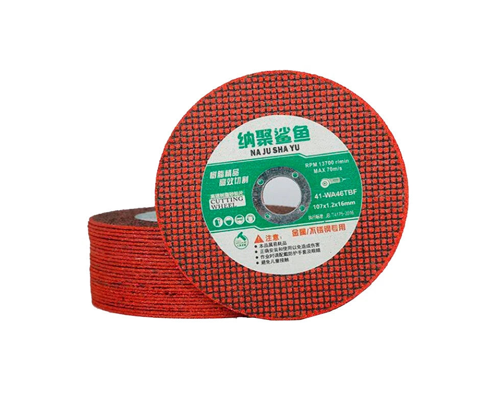 Industry 107x1.2x16mm Ultra Slim Stainless Steel INOX Metal Cutting Disc Wheel