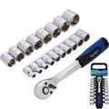 Bluespot 19pc Metric Socket Set - 3/8" Drive by Bluespot