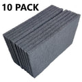 10 GRAY 6" X 9" Scuff Brite Scuffing Pads P800 Fine Grit Abrasive Surface PrepOp