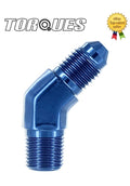 An -3 (an3 an 03 3an) to 1/8" Npt 45 Degree Adapter