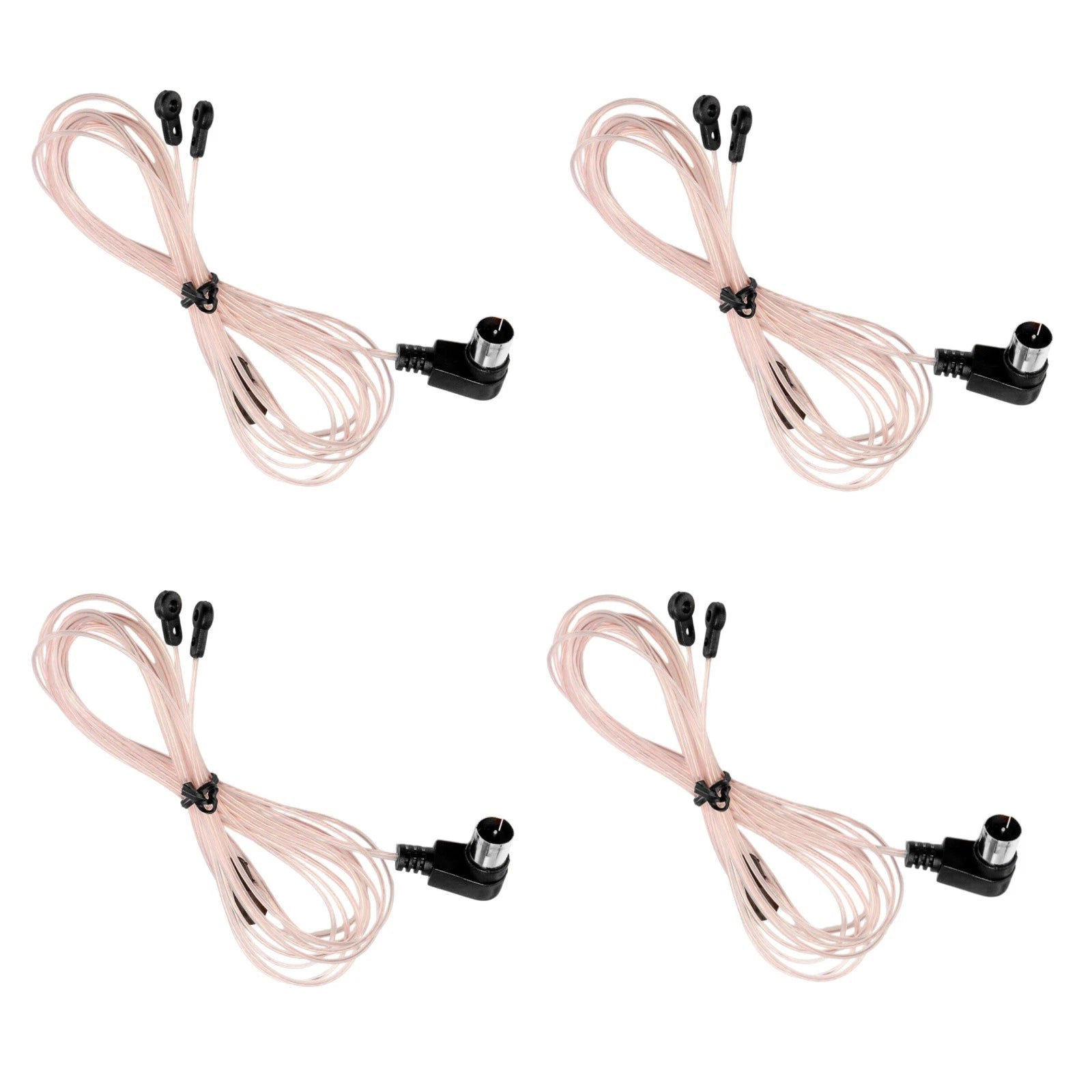 Indoor Fm Antenna Dipole 75 Ohm F Type Male Plug For Pioneer Yamaha