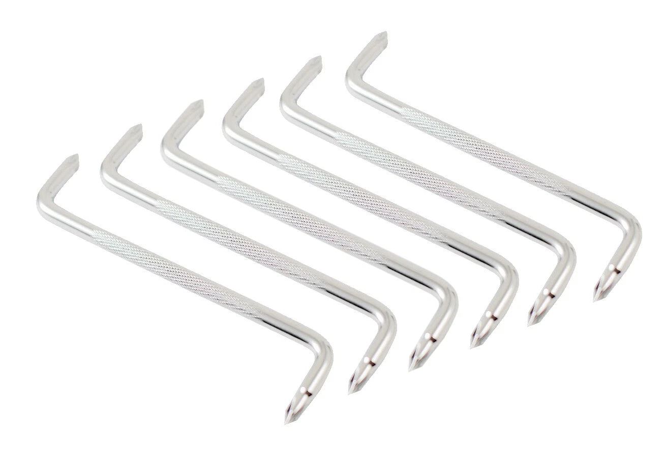 6pc-pk #1,2 Phillip Offset Double End Z Type 4" Screwdriver for Confined Area