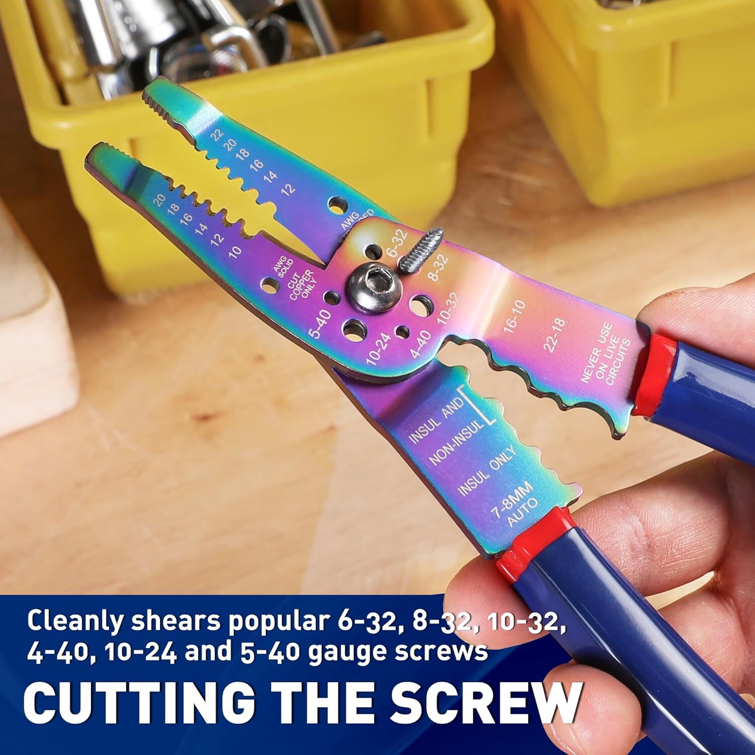 WORKPRO 8" Wire Stripper Tool by WORKPRO