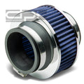 2.75" For Cold Air Intake Induction Pipe Bypass Valve Rubber Blue