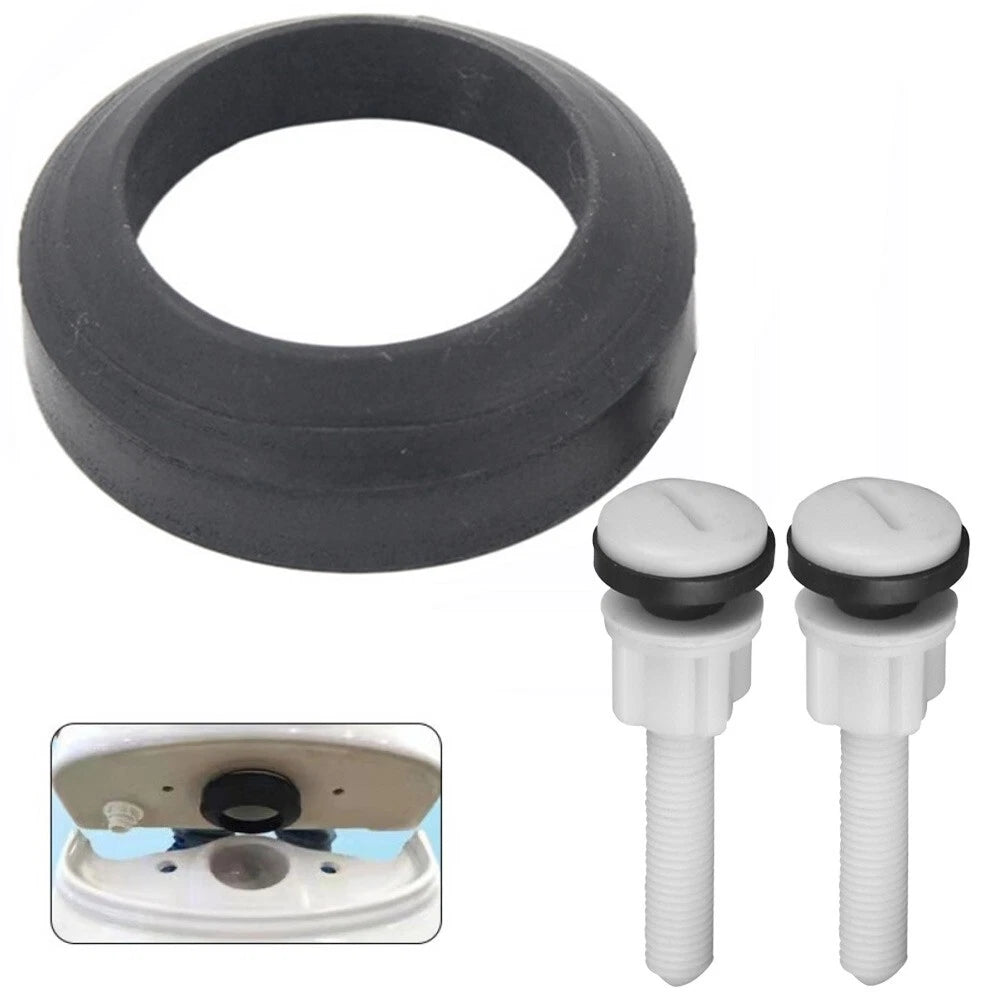 Toilet Hinge Close Coupling Bolts & Nuts Toilet Cistern Seal Pan