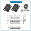Nylon Torque Adjustable Rotary Hinge 45x35mm | Built Supply Co