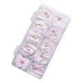 Fashion Manicure Full Cover Natural False Nails Fake Tips Tools With