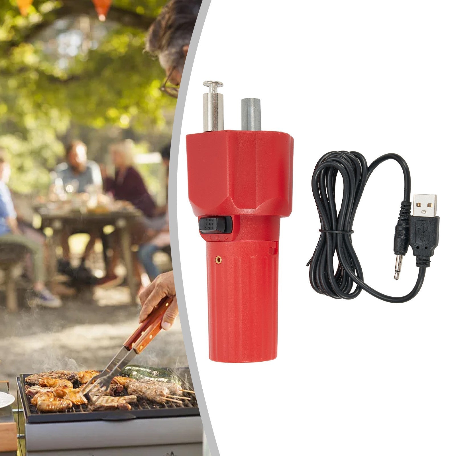 4 2 RPM Electric Grill Motor for Skewer Rotisserie Compact Size and Low NoiseOpe