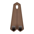 Zinc Alloy Car Seat Hook With Suede Backrest Organizer And Phone Stand