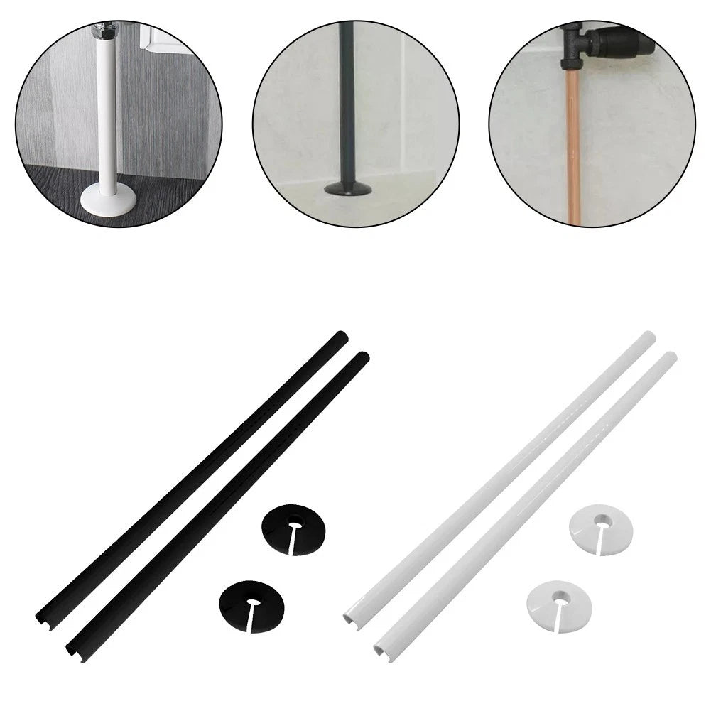 Effortless Installation Pipe Covers For Copper And Plastic Pipes Set