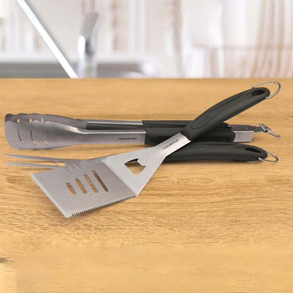 Haushof Large Grill Accessories Heavy Duty Stainless Steel Spatula
